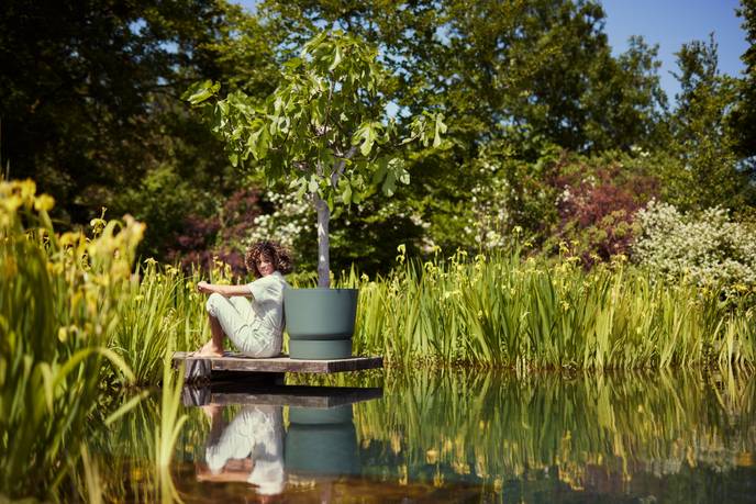 greenville rond 55cm leaf green